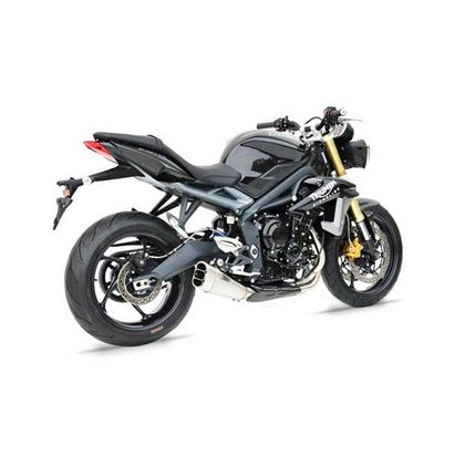 Zard low position stainless steel - carbon tip Silencer Ref : ZAD00882A / ZTP515S10SCR-STD 