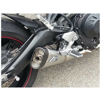 Ligne Complète Zard inox - embout carbone noir