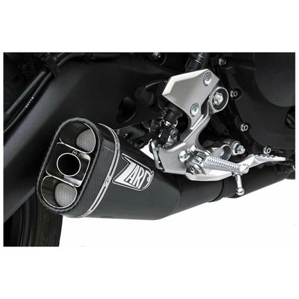 Ligne Complète Zard 2 en 1 inox - embout carbone noir