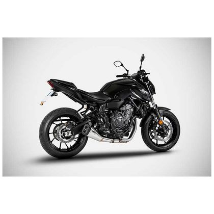 Ligne Complète Zard basse inox - embout carbone