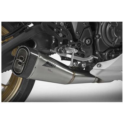 Ligne Complète Zard 2 EN 1 RACING - embout carbone inox noir