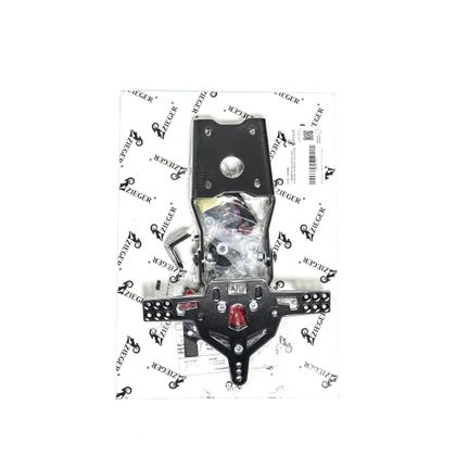 Zieger Registration Kit Type Plate support Ref : ZIE00481A / 20302321 BENELLI 800 LEONCINO 800 - 2022 - 2023