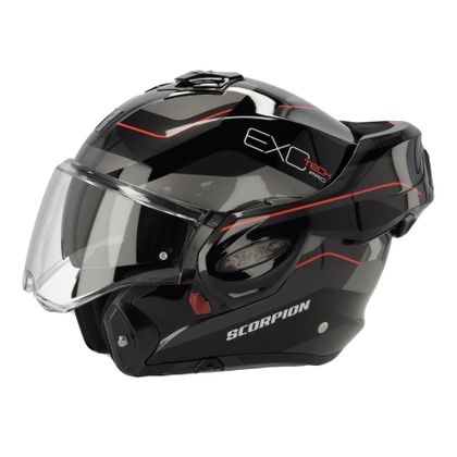 Scorpion Exo EXO-TECH EVO PRO - COMMUTA Modularer Helm - Schwarz / Grau