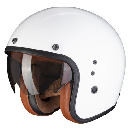 Casque jet Scorpion Exo BELFAST EVO - LUXE - Blanc