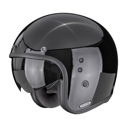 Kask jet Scorpion Exo BELFAST II - SOLID - Czarny