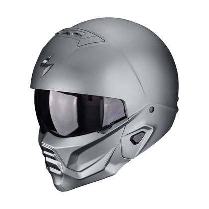 Kask jet Scorpion Exo EXO-COMBAT II - SOLID MAT - Szary Nr ref.: SC1360 