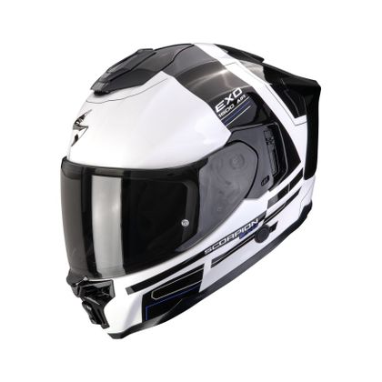 Casque intégral Scorpion Exo EXO-1500 AIR DUAL - Blanc / Noir