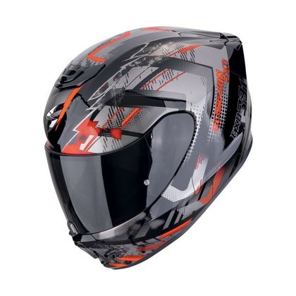 Scorpion Exo EXO-391 - CLUTTER Integraalhelm - Zwart / Rood