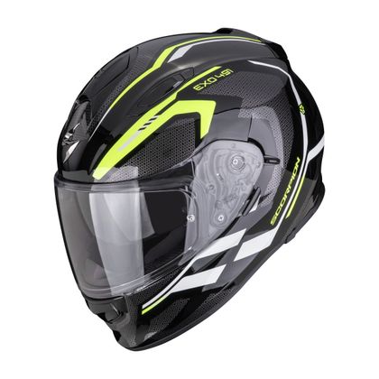 Cască integrală Scorpion Exo EXO-491 - KRIPTA - Negru / Galben Ref: SC1349 