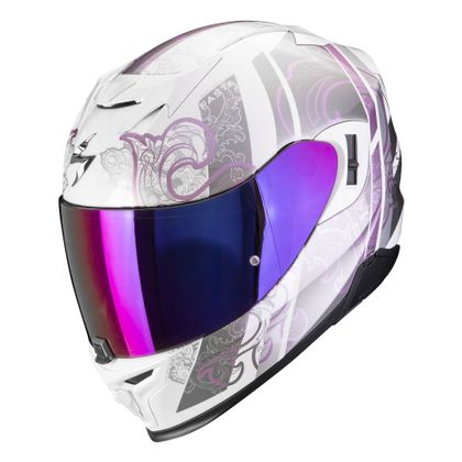 Scorpion Exo EXO-520 EVO AIR - FASTA Integralhelm - Weiß / Lila