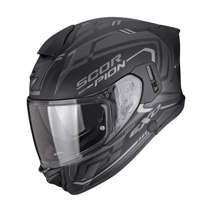 Casque intégral Scorpion Exo EXO-530 AIR - SLOPE MAT - Noir / Gris Ref : SC1348 