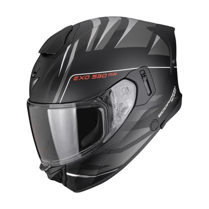 Casque intégral Scorpion Exo EXO-530 AIR - TIGRIS MAT - Noir / Gris Ref : SC1345 