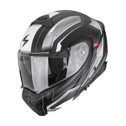 Casque modulable Scorpion Exo EXO-930 EVO - SPACE MAT - Noir / Gris
