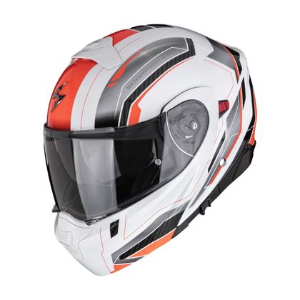 Casque modulable Scorpion Exo EXO-930 EVO - SPACE - Blanc / Gris