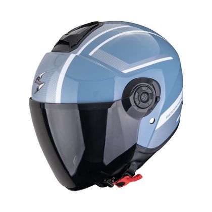 Casque jet Scorpion Exo EXO-CITY II - COSMOS - Bleu / Gris