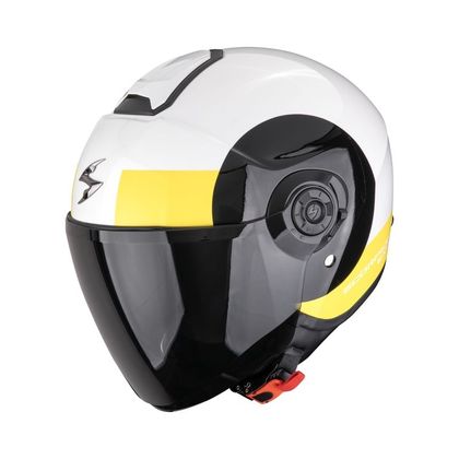 Casque jet Scorpion Exo EXO-CITY II - SHEER - Blanc / Noir