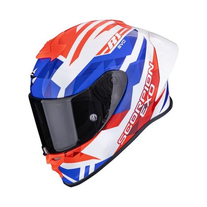 Scorpion Exo EXO-R1 EVO II AIR - VALERE Full-face helmet - White / Red
