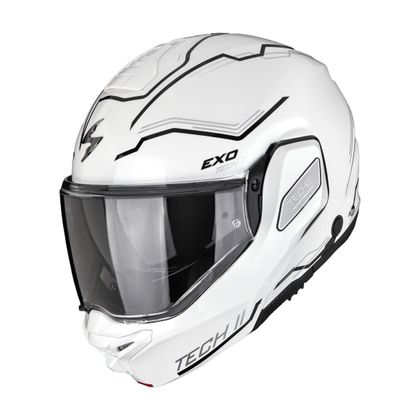 Casque modulable Scorpion Exo EXO-TECH II - DASH MAT - Noir / Gris
