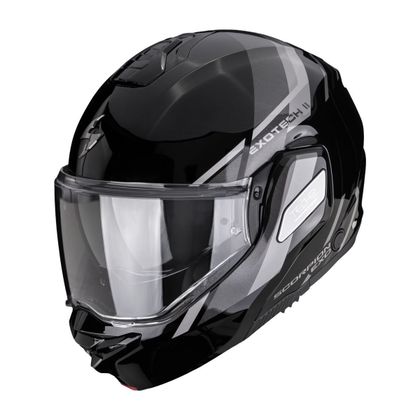 Modulhjälm Scorpion Exo EXO-TECH II - MARKUS - Svart / Grå