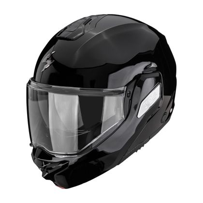 Cască modulară Scorpion Exo EXO-TECH II - SOLID - Negru
