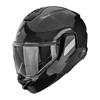Scorpion Exo EXO-TECH II CARBON - SOLID Systeemhelm - Zwart