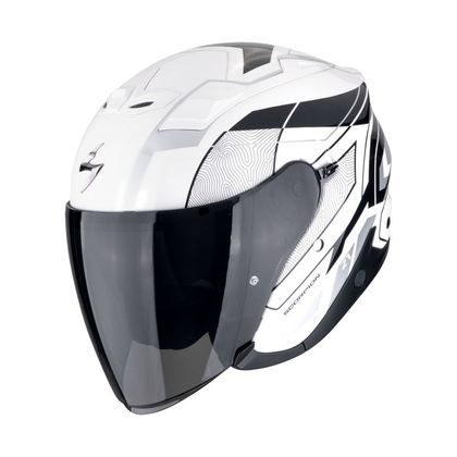 Kask jet Scorpion Exo EXO-Z1 - VUE - Biały / Czarny