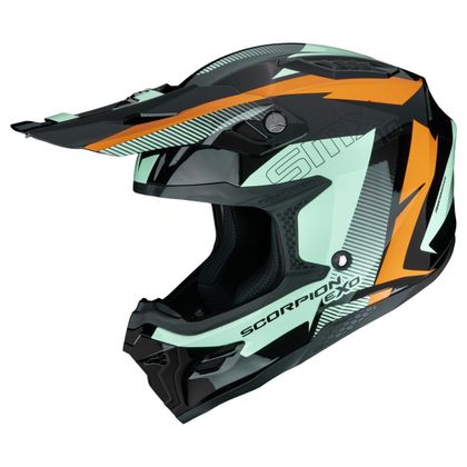 Casque cross Scorpion Exo SMX-10 - SPEED 2027 - Noir / Vert
