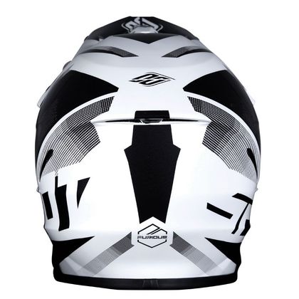 Casque cross Shot FURIOUS KID ULTIMATE - BLACK WHITE GLOSSY