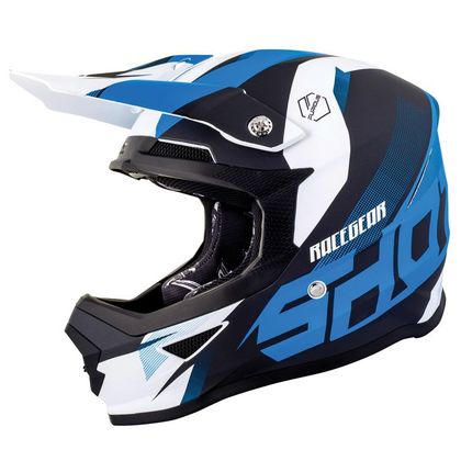 Casque cross Shot FURIOUS KID ULTIMATE - BLUE GLOSSY Ref : SO1489 
