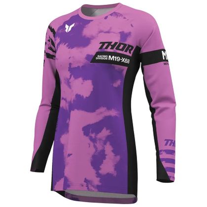 Thor LAUNCH BLEACH - WOMEN 2025 Cross jersey - Black Ref : TO3224 