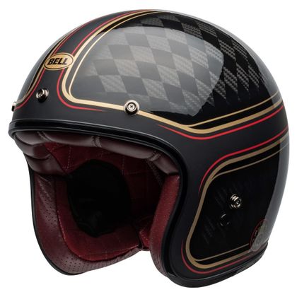 Casque Bell CUSTOM 500 CARBON - RSD CHECKMATE Ref : BELD0005 