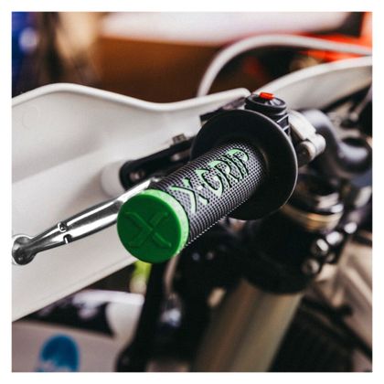 Poignées de guidon X-GRIP GRIPS LOCK Universel - Vert