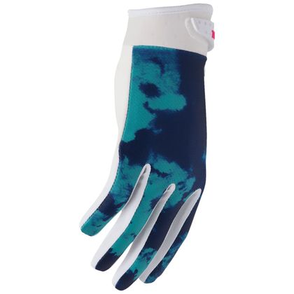Thor LAUNCH - BLEACH 2025 Cross gloves - White / Blue