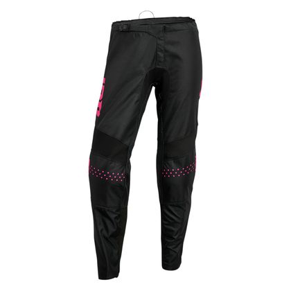 Pantalón de motocross Thor SECTOR MINIMAL FEMME 2024 - Negro / Rosa Ref : TO2840 