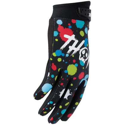 Thor LAUNCH - SPLAT - KINDER Cross-Handschuhe - Schwarz