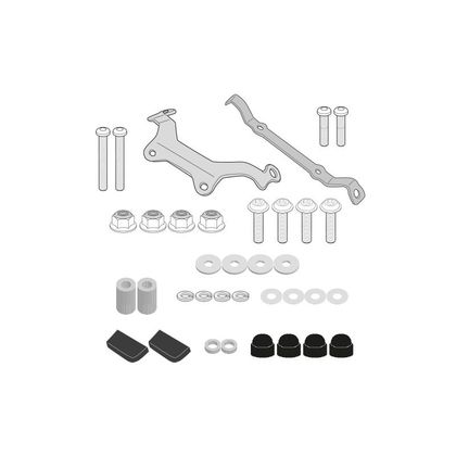 Kit de fixation Bulle Givi pour bulle 5139S - Incolore