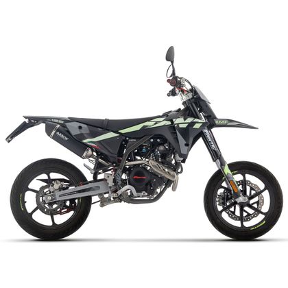 Arrow ICON CARBON END CAP Silencer - Black Ref : AW1241 / 72665AKN FANTIC 125 XEF 125 - 2025