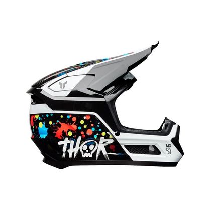 Thor FLEET - SPLAT - CHILD Cross helmet - Black