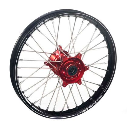 Rueda Haan Wheels A60 delantera dimensiones 21 x 1,60 negro/rojo