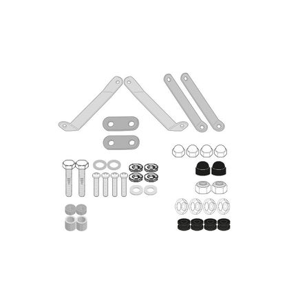 Kit de fixation Bulle Givi pour bulle 7057A - Noir