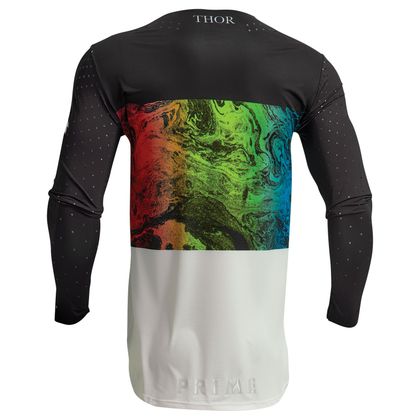 Camiseta de motocross Thor PRIME MELTER 2023 - Negro / Blanco