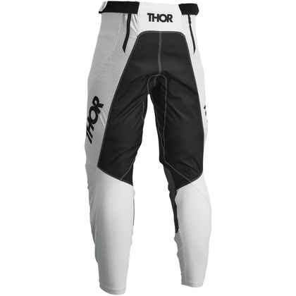 Pantalón de motocross Thor PULSE MONO 2023 - Negro / Blanco