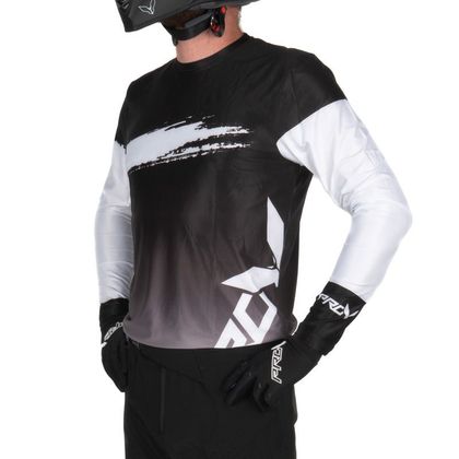 Camiseta de motocross Prov MARTIAN 2024 - Negro / Blanco