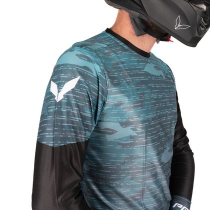Camiseta de motocross Prov MARTIAN 2024 - Verde / Azul