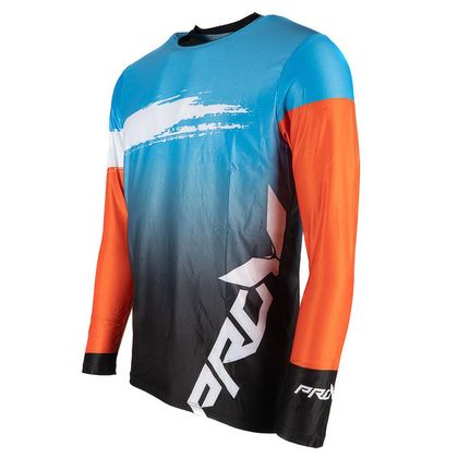 Camiseta de motocross Prov MARTIAN 2024 - Azul / Naranja Ref : POV0082 