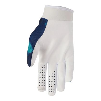Thor LAUNCH - BLEACH 2025 Cross gloves - White / Blue