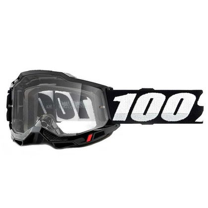 Gafas de motocross 100% ACCURI 2 - BLACK - CLEAR 2022 Ref : CE0838 / NPU 