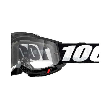 Gafas de motocross 100% ACCURI 2 - BLACK - CLEAR 2022