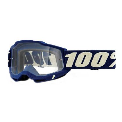 Gafas de motocross 100% ACCURI 2 - DEEPMARINE - CLEAR 2021 Ref : CE0846 / NPU 