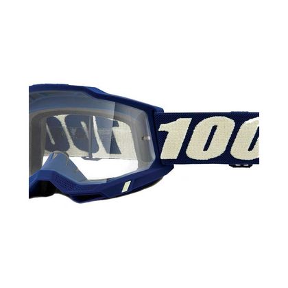Gafas de motocross 100% ACCURI 2 - DEEPMARINE - CLEAR 2021